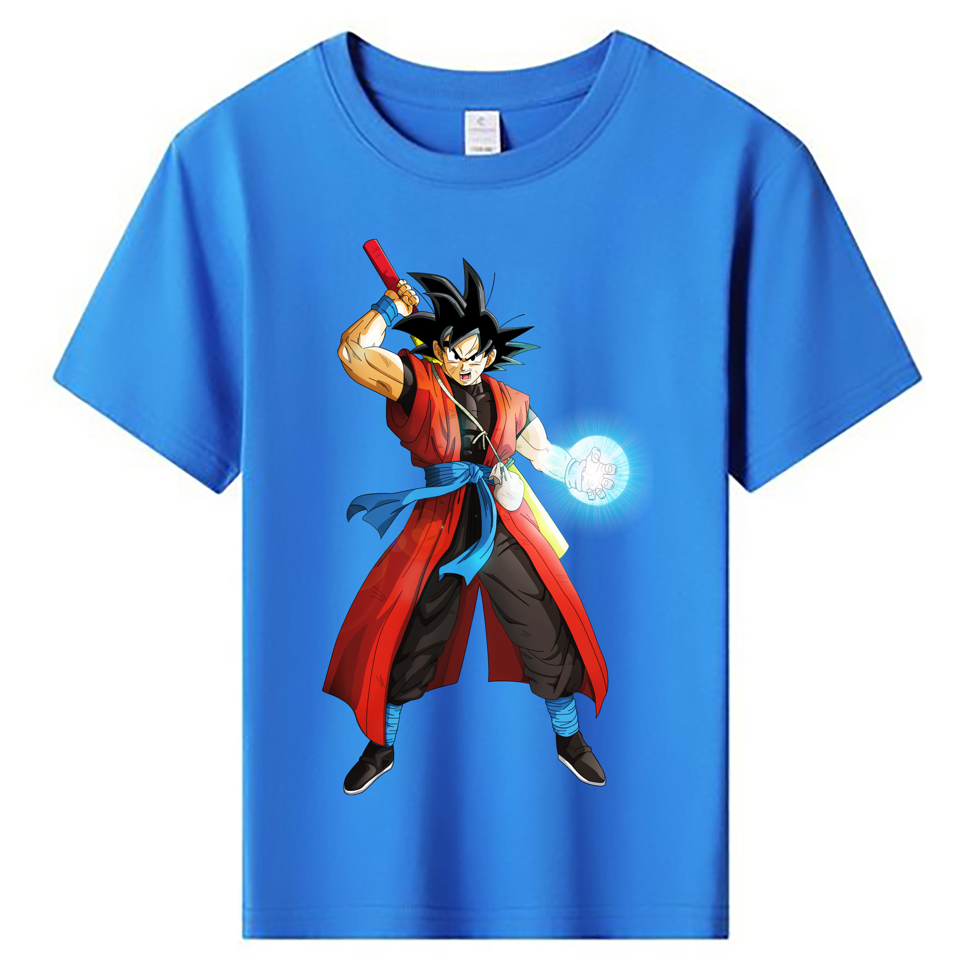 （画像用） ドラゴンボール 孫悟空（そん ごくう）Son Goku カカロット DRAGON BALL Kakarotto 綿100％キッズTシャツ（フロントプリント）